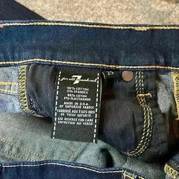 7 for All Mankind, The Skinny. Size 25. - Picture 12 of 13